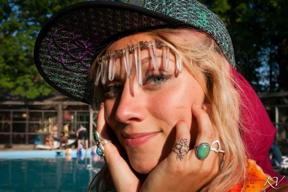 Flower of Life Hologram Hat