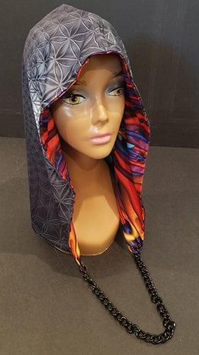 Fractal Feathers Hood